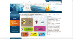Desktop Screenshot of credit-municipal-marseille.fr
